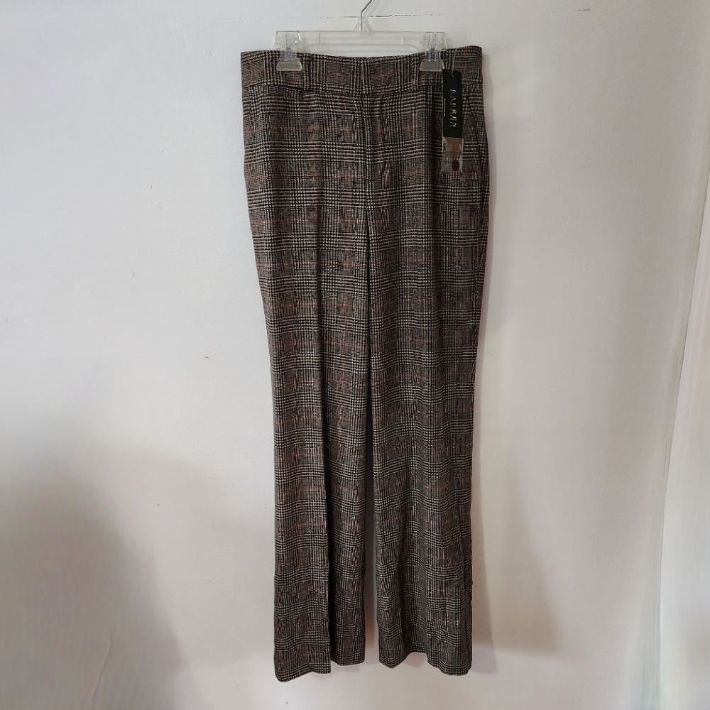 Vintage Ralph Lauren Middleburg plaid dress slacks size 2